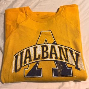 U Albany sweatshirt